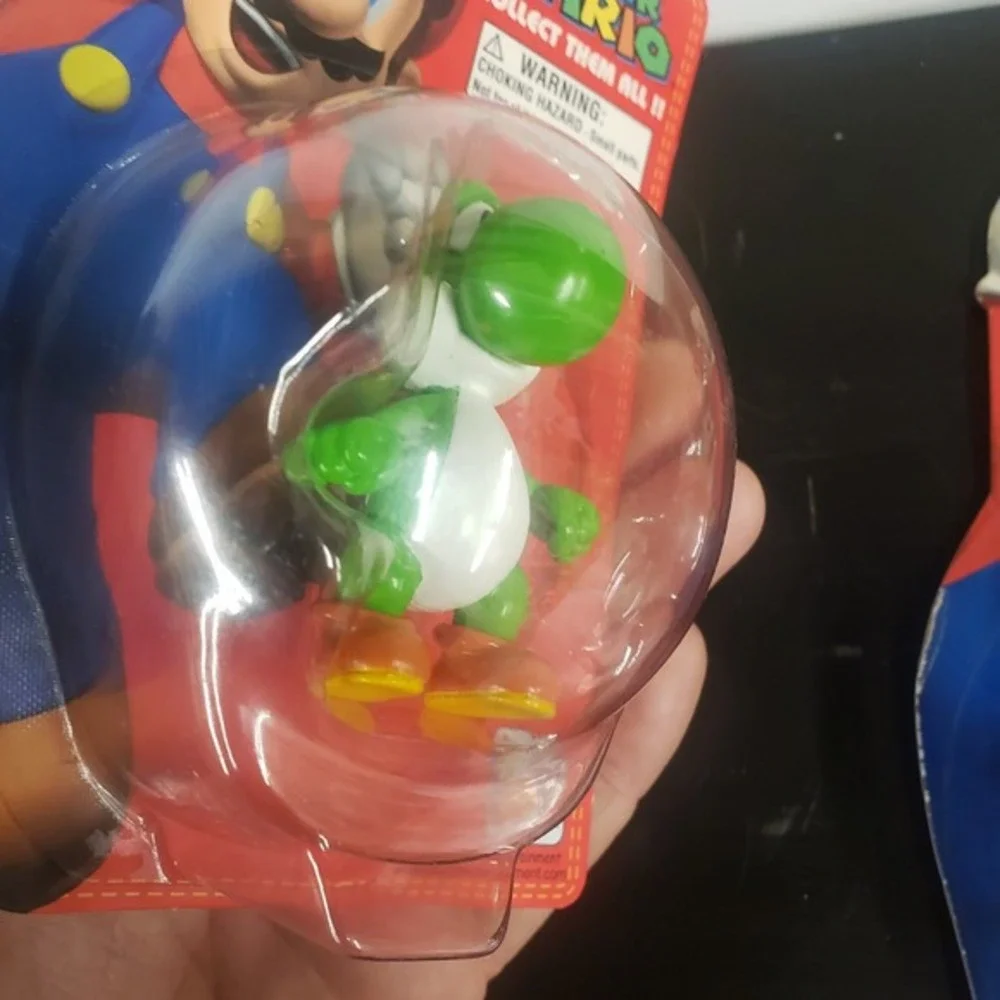 NEW Super Mario Yoshi Mini Figure - Set‎ of 2 - 2007 Nintendo